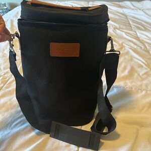 Kato Black and Brown Insulated Carry Bag
